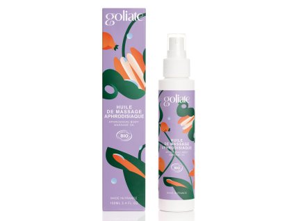 Goliate Afrodiziakální masážní olej BIO (100 ml) - pro lechtivé okamžiky (Varianta pro lechtivé okamžiky)