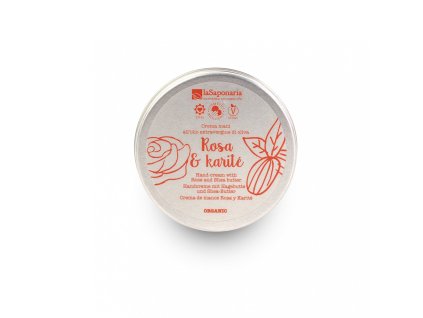 laSaponaria Krém na ruce s damašskou růží BIO (60 ml) - úchvatně voní (Varianta úchvatně voní)