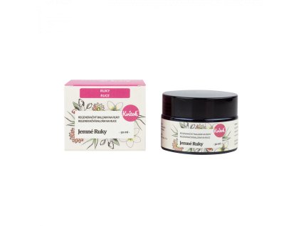 Kvitok Regenerační balzám Jemné ruce (30 ml) - s delikátní květinovou vůní monoï (Varianta s delikátní květinovou vůní monoï)