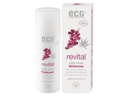 Eco Cosmetics Revital Noční krém BIO (50 ml) - pro náročnou pleť (Varianta pro náročnou pleť)