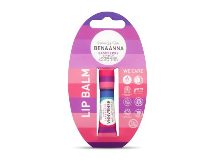Ben & Anna Balzám na rty - Raspberry (6 g) - krémová textura, vůně malin (Varianta Raspberry (6 g) - krémová textura, vůně malin)
