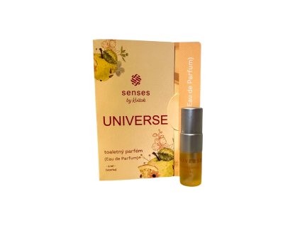 Kvitok Senses Toaletní parfém Universe - vzorek (2 ml) - svěží unisex vůně (Varianta vzorek (2 ml) - svěží unisex vůně)