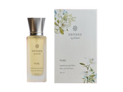 Kvitok Senses Toaletní parfém Pure (30 ml) - s vůní máty, jasmínu a zeleného čaje (Varianta s vůní máty, jasmínu a zeleného čaje)