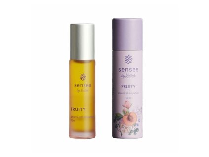 Kvitok Senses Roll-on olejový parfém Fruity (10 ml) - s vůní malin, rybízu a vanilky (Varianta on olejový parfém Fruity (10 ml) - s vůní malin, rybízu a vanilky)