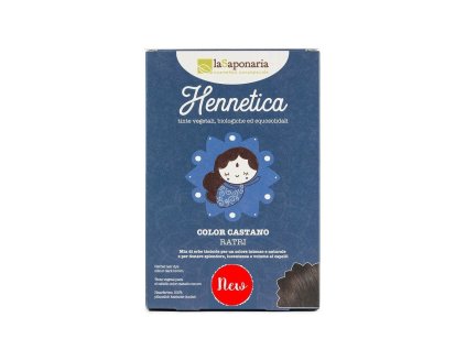laSaponaria Přírodní barva na vlasy Ratri BIO (100 g) - tmavý kaštan (Varianta tmavý kaštan)