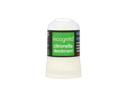 Incognito Ochranný krystalový deodorant Citronela (50 ml) - nevoní obtížnému hmyzu (Varianta nevoní obtížnému hmyzu)