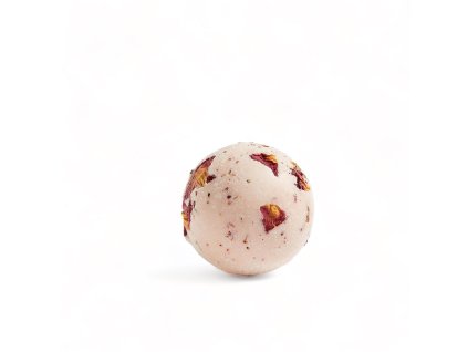 Velvety Koupelová bomba s arganovým olejem - Šípková růže (50 g) - jemně šumí a vyživí pokožku (Varianta Šípková růže (50 g) - jemně šumí a vyživí pokožku)