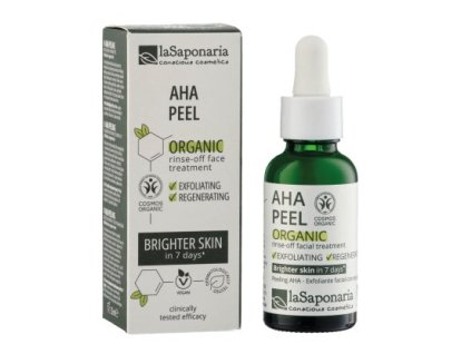 laSaponaria Pleťový AHA peeling BIO (30 ml) - vhodný i pro citlivou pleť (Varianta vhodný i pro citlivou pleť)
