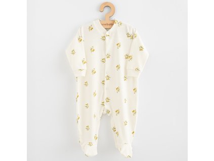 Kojenecký overal z organické bavlny New Baby Olivy (Velikost 62 (3-6m))