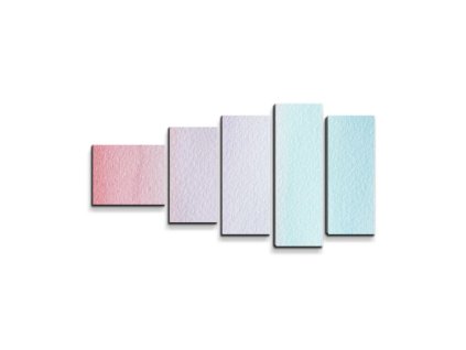 Sablio Obraz - 5-dílný Cukrová vata - 100x60 cm (Varianta Sablio Obraz - 5-dílný Cukrová vata - 100x60 cm)