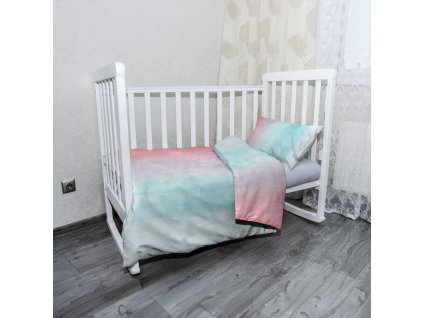 Sablio Mikroplyšové dětské povlečení do postýlky Cukrová vata - 100x135 / 40x60 (Varianta Sablio Mikroplyšové dětské povlečení do postýlky Cukrová vata - 100x135 / 40x60)