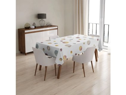 Sablio Ubrus Galaktické bubliny - 130x130 cm (Varianta Sablio Ubrus Galaktické bubliny - 130x130 cm)