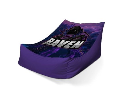 Sablio Sedací vak Lounge FORTNITE RAVEN Steampunk město - 120 x 100 x 80 cm (Varianta Sablio Sedací vak Lounge FORTNITE RAVEN Steampunk město - 80 x 95 x 50 cm)