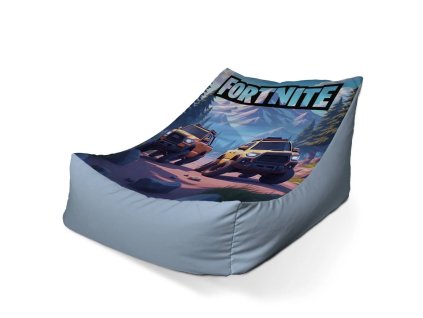 Sablio Sedací vak Lounge FORTNITE Off-road auta - 120 x 100 x 80 cm (Varianta Sablio Sedací vak Lounge FORTNITE Off-road auta - 120 x 100 x 80 cm)