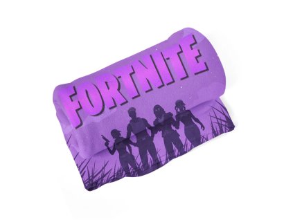 Sablio Deka FORTNITE Fialová silueta - 150x120 cm (Varianta Sablio Deka FORTNITE Fialová silueta - 150x120 cm)
