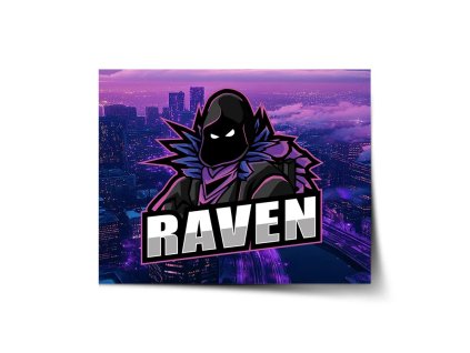 Sablio Plakát FORTNITE RAVEN Steampunk město - 60x40 cm (Varianta Sablio Plakát FORTNITE RAVEN Steampunk město - 60x40 cm)