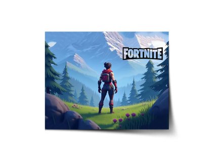 Sablio Plakát FORTNITE Horská krajina - 60x40 cm (Varianta Sablio Plakát FORTNITE Horská krajina - 60x40 cm)