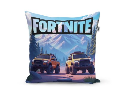 Sablio Polštář FORTNITE Off-road auta - 40x40 cm (Varianta Sablio Polštář FORTNITE Off-road auta - 40x40 cm)