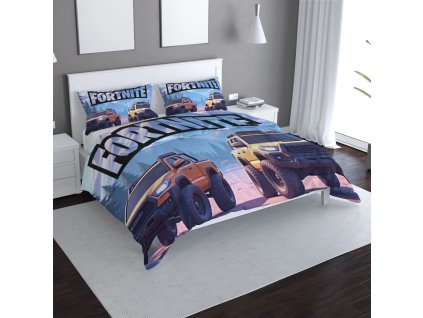 Sablio Povlečení FORTNITE Off-road auta - 140x200 / 90x70 (Varianta Sablio Povlečení FORTNITE Off-road auta - 140x200 / 90x70)