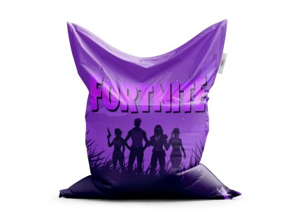 Sablio Sedací vak FORTNITE Fialová silueta - 150x100 cm (Varianta Sablio Sedací vak FORTNITE Fialová silueta - 150x100 cm)