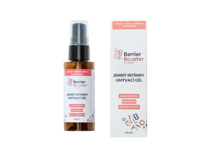 Kvitok Barrier Booster Jemný intimní mycí gel (50 ml) - udržuje přirozené ph 4.5 (Varianta udržuje přirozené ph 4.5)