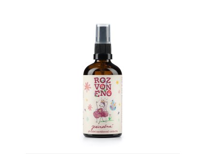 Rozvoněno Osvěžovač vzduchu - Jedinečná (100 ml) - s geránií a palmovou růží (Varianta Jedinečná (100 ml) - s geránií a palmovou růží)