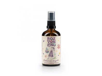 Rozvoněno Osvěžovač vzduchu - Potěšení mysli (100 ml) - s levandulí a citronovou trávou (Varianta Potěšení mysli (100 ml) - s levandulí a citronovou trávou)