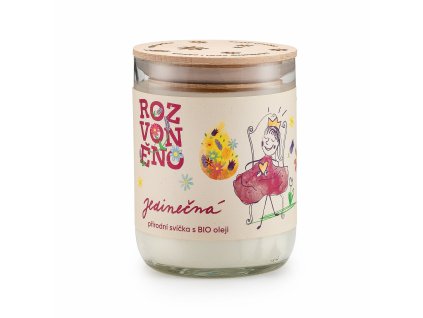Rozvoněno Vonná svíčka - Jedinečná (300 ml) - ve sklenici z lahve od vína (Varianta Jedinečná (300 ml) - ve sklenici z lahve od vína)