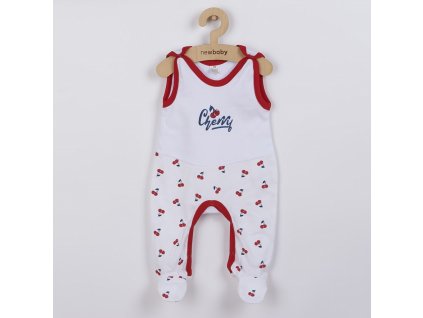 Kojenecké bavlněné dupačky New Baby Cherry (Velikost 80 (9-12m))