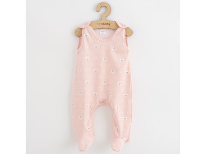 Kojenecké dupačky New Baby Classic II medvídek bílý (Velikost 56 (0-3m))