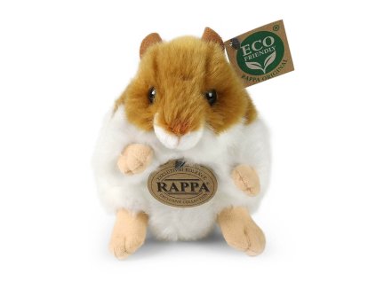 Rappa Plyšový křeček 13 cm ECO-FRIENDLY