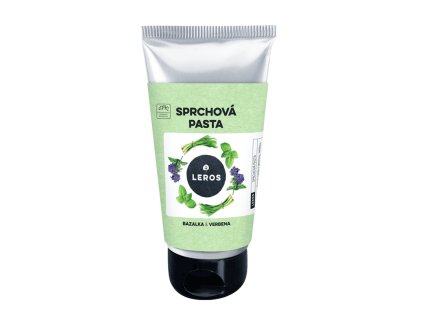 LEROS Sprchová pasta (130 ml) - Bazalka & verbena - našlehaná textura vhodná i na holení (Varianta Bazalka & verbena - našlehaná textura vhodná i na holení)