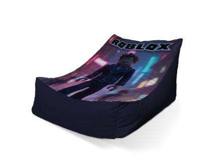 Sablio Sedací vak Lounge ROBLOX Neonové město - 120 x 100 x 80 cm (Varianta Sablio Sedací vak Lounge ROBLOX Neonové město - 120 x 100 x 80 cm)