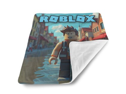 Sablio Deka pro miminko ROBLOX Město - 80x100 cm (Varianta Sablio Deka pro miminko ROBLOX Město - 80x100 cm)