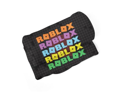 Sablio Deka ROBLOX Barevný text - 150x120 cm (Varianta Sablio Deka ROBLOX Barevný text - 150x120 cm)