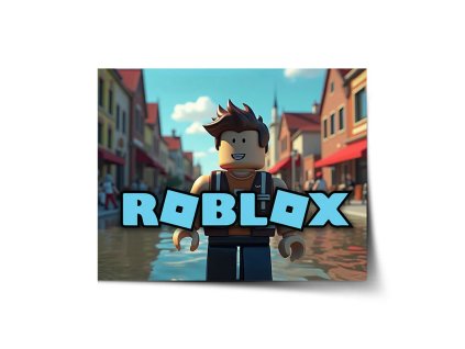 Sablio Plakát ROBLOX Město - 60x40 cm (Varianta Sablio Plakát ROBLOX Město - 60x40 cm)