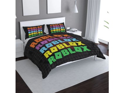 Sablio Povlečení ROBLOX Barevný text - 140x200 / 90x70 (Varianta Sablio Povlečení ROBLOX Barevný text - 140x200 / 90x70)