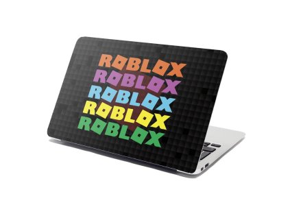 Sablio Samolepka na notebook ROBLOX Barevný text - 29x20 cm (Varianta Sablio Samolepka na notebook ROBLOX Barevný text - 29x20 cm)
