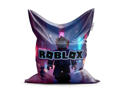 Sablio Sedací vak ROBLOX Neonové město - 150x100 cm (Varianta Sablio Sedací vak ROBLOX Neonové město - 150x100 cm)