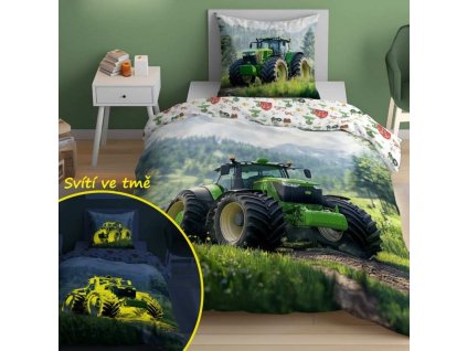 DL 033079 povleceni traktor z hor svitici