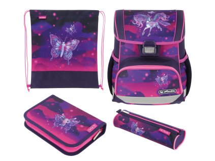 Herlitz - Taška školní Loop+, Unicorn