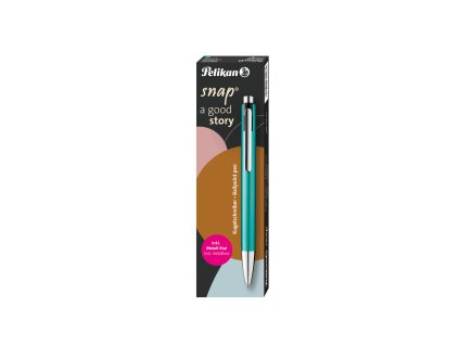 Pelikan - Pero kuličkové K10 zelené Snap Metalic