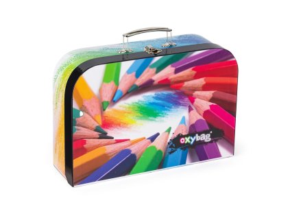Kufřík lamino 34 cm Pastelky