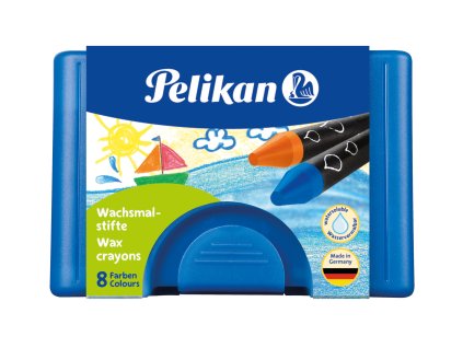 Pelikan - Voskové pastelky 8 ks