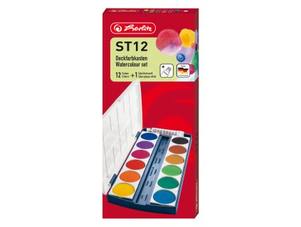 Herlitz - Barvy vodové 12 barev