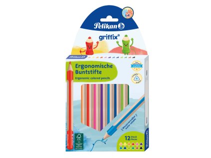 Pelikan - Pastelky Griffix silné 12 ks