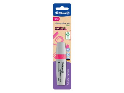 Pelikan - Zvýrazňovač 490 eco NEON růžová
