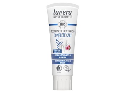 Lavera Zubní pasta Complete Care s echinaceou bez fluoridu BIO (75 ml) - vhodná pro citlivé dásně (Varianta vhodná pro citlivé dásně)