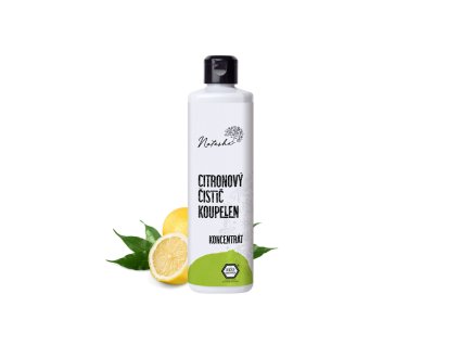 Natasha Citronový čistič koupelen - koncentrát 500 ml - na silné usazeniny vodního kamene (Varianta koncentrát 500 ml - na silné usazeniny vodního kamene)