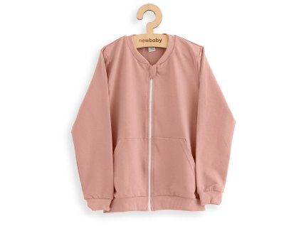 Dětská tepláková mikina New Baby Kindergarten pink (Velikost 92/98)